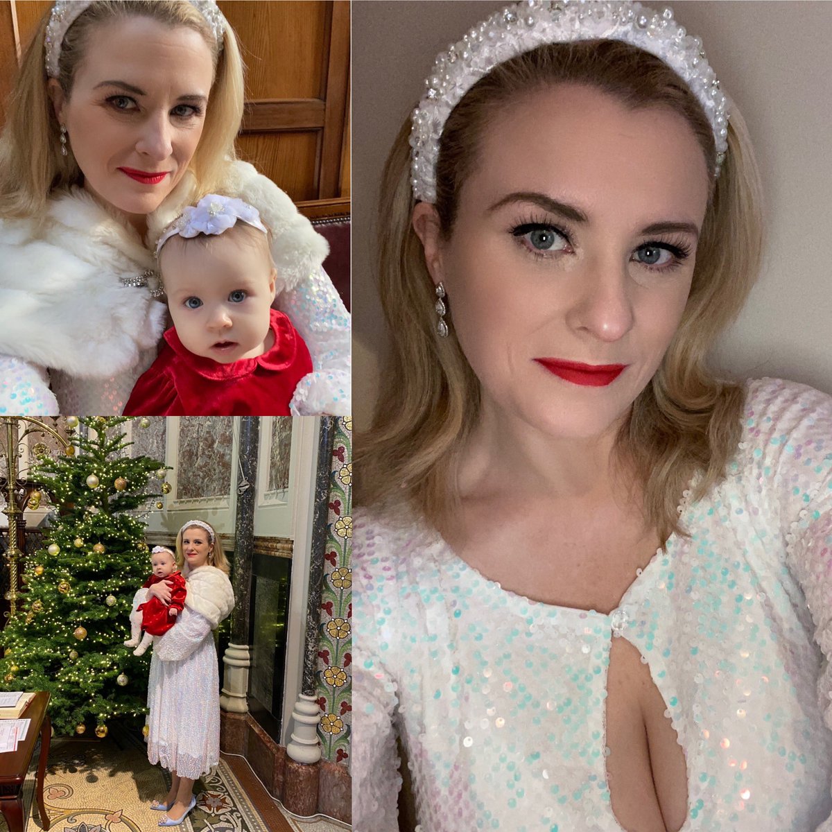 #sundaystyle and #christmasstyle all wrapped in one today! Happiest of christmasses to you all! #soprano #christmas #sparkles