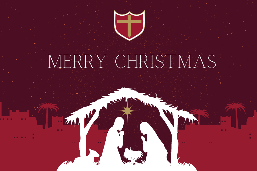 BMHSCrusaders's tweet photo. Merry Christmas, Crusaders, from all of us here at Brother Martin High School! ❤️💛
#BMHSCrusaders #BEaCRUSADER #ReligiousValues #EducatingYoungMenForLife #MerryChristmas https://t.co/MKiasNtPbr