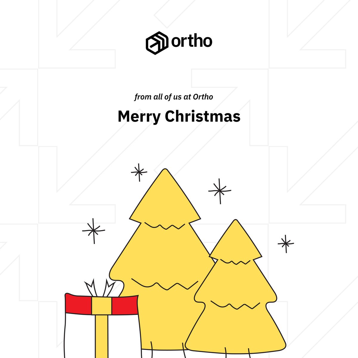 tryortho's tweet photo. From all of us at Ortho, Merry Christmas 🎄🎁 https://t.co/bQroX4fzJl