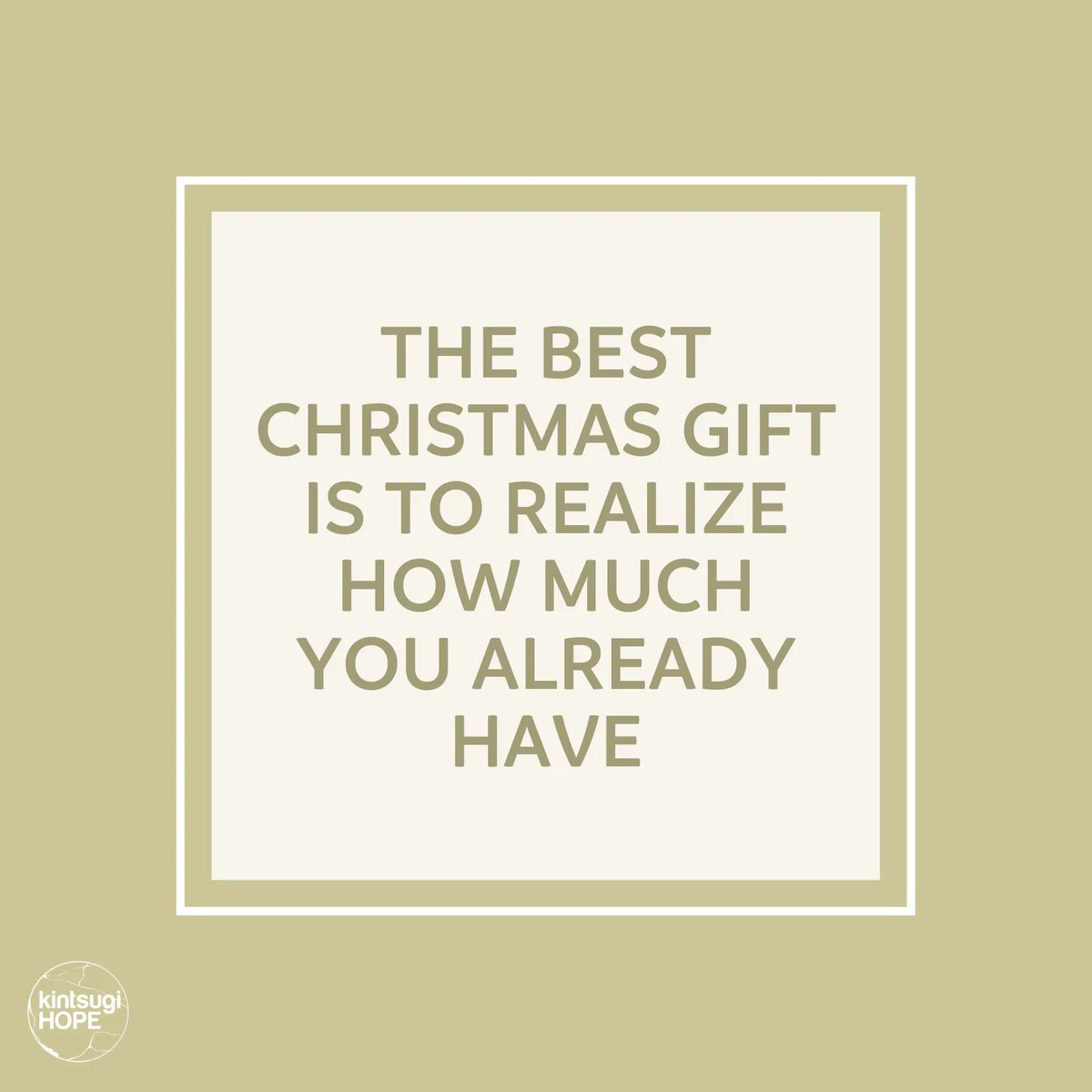 KintsugiHope's tweet photo. Kintsugi Hope wishes you a Very Merry Christmas! The best gift you can have is to accept all you have as it has made you the person you are today and that is what matters most. Best wishes, Kintsugi Hope! 🎄 ✨ 💖 https://t.co/SRw3vNnNi8