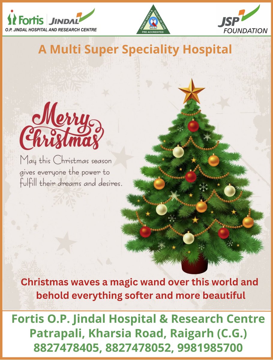 FortisJindalrgh's tweet photo. Marry Christmas https://t.co/PT4D48NgpV