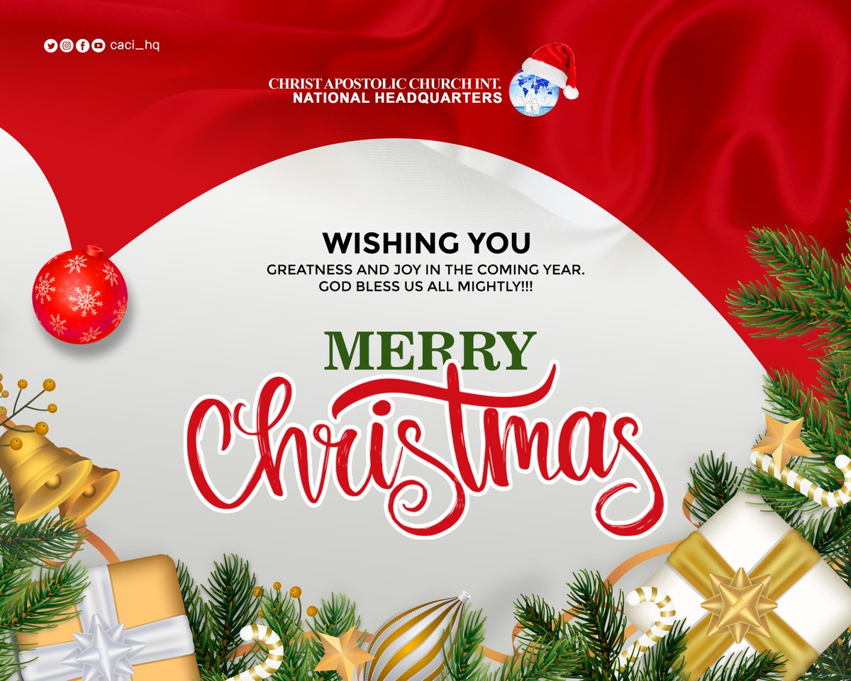 cacheadoffice's tweet photo. Wishing you a Merry Christmas. May you only see Greatness and Joy in this coming year. We love you and God richly bless you.

#cac #merrychristmas #cachq #makingdisciplesofallnations https://t.co/W4tFLBkIom