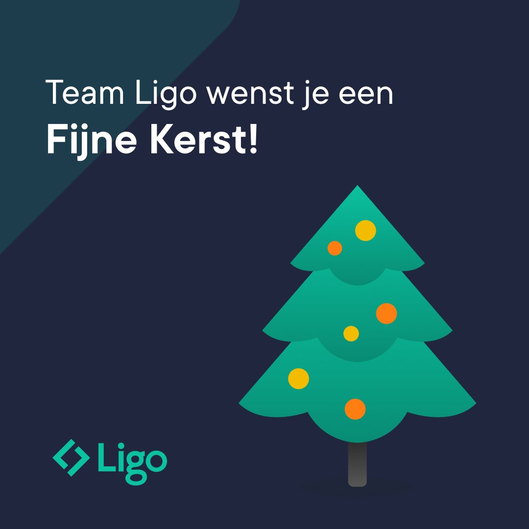 🎄Fijne feestdagen namens Team Ligo!🎄 

Wij wensen je veel plezier! 🎅💫