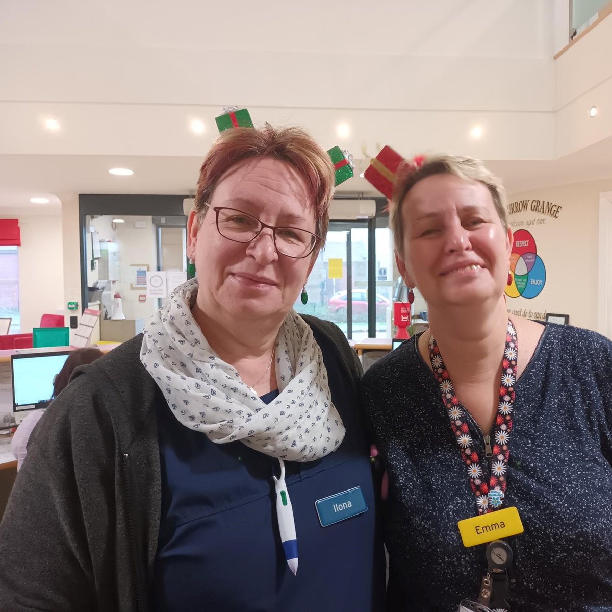 Merry Christmas from all the staff at Foxburrow Grange 🎅

May your day be filled with love and laughter! 

Here’s some pictures of our staff getting in the festive spirit. I’m sure some of you have seen us in our Christmas headwear and Christmas jumpers!

#Foxburrow #Christmas