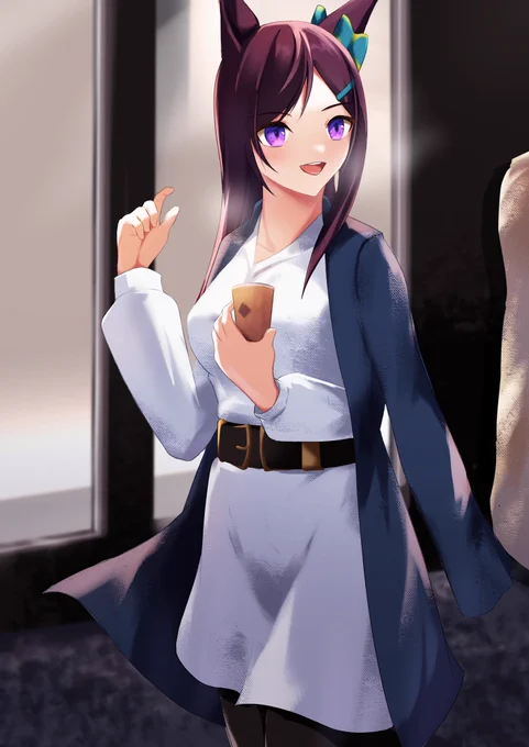 聖夜、二人で#メジロドーベル#ウマ娘 