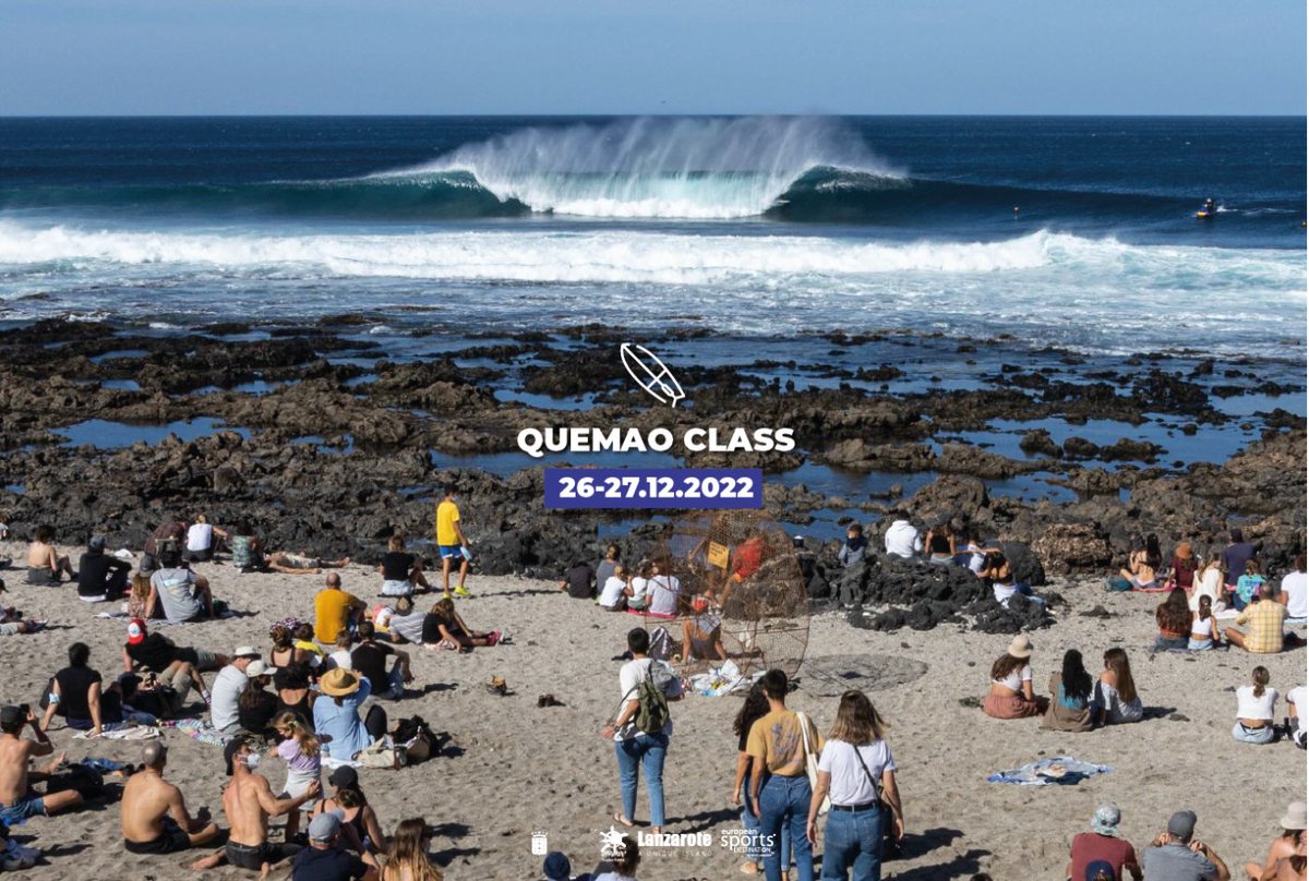 LanzaroteSD's tweet photo. After waiting for a while, the 'Billabong Quemao Class' has come! 😱🙈🔥
From #LanzaroteESD we just want to wish a lot of luck to all the people taking part of this competition 🌊🏄♂️💙
#QuemaoClass #Lanzarote #Surf https://t.co/nex6fvxyH5