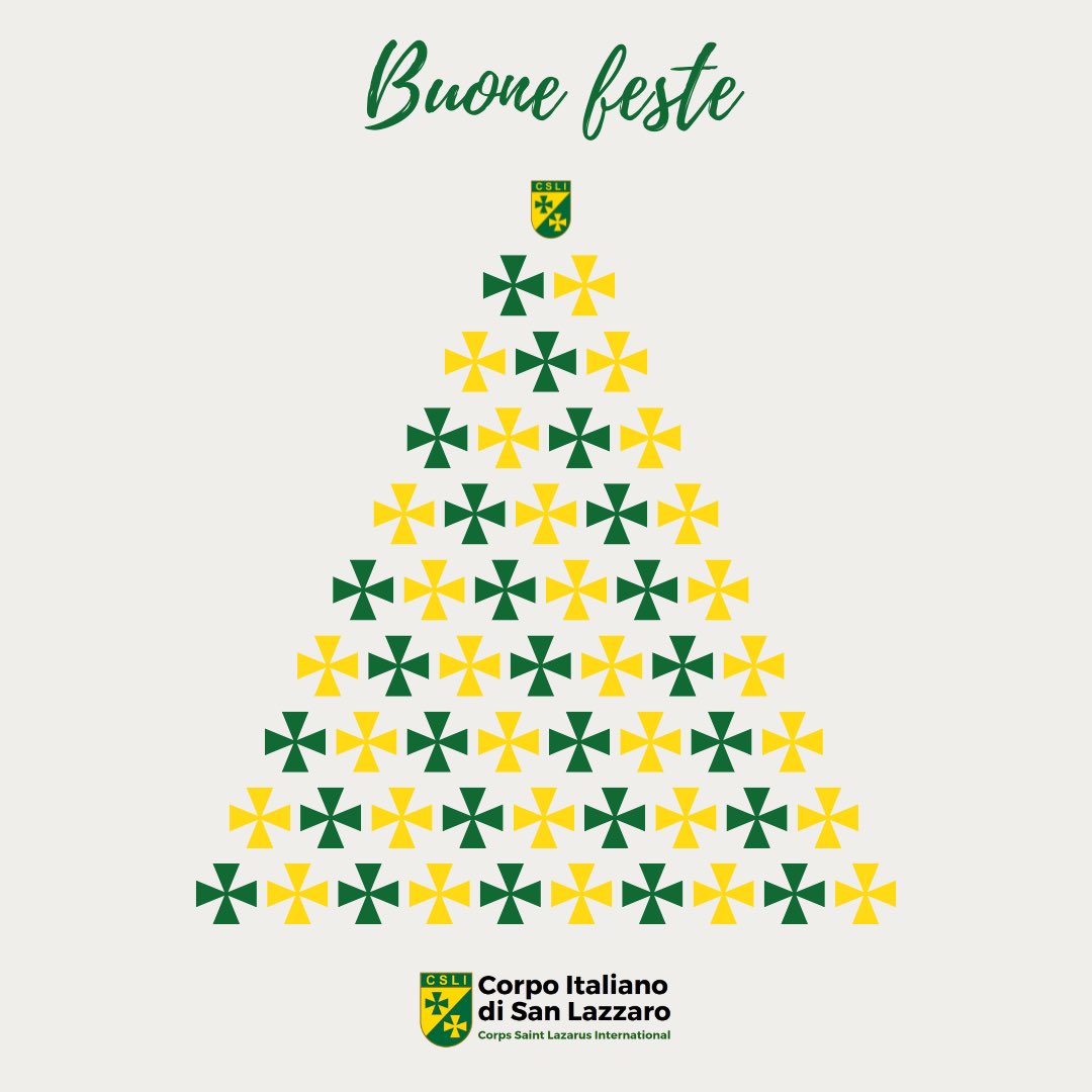 SanLazzaroITA's tweet photo. Il Corpo Italiano di San Lazzaro augura a tutti voi buone feste ❄️🔰

#Natale #25dicembre #natale2022 #Christmas https://t.co/EWynxWMoCR