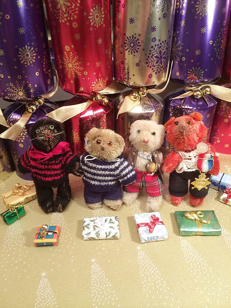 Happy Christmas Day to one and all! We are sorting our presents out. So exciting!