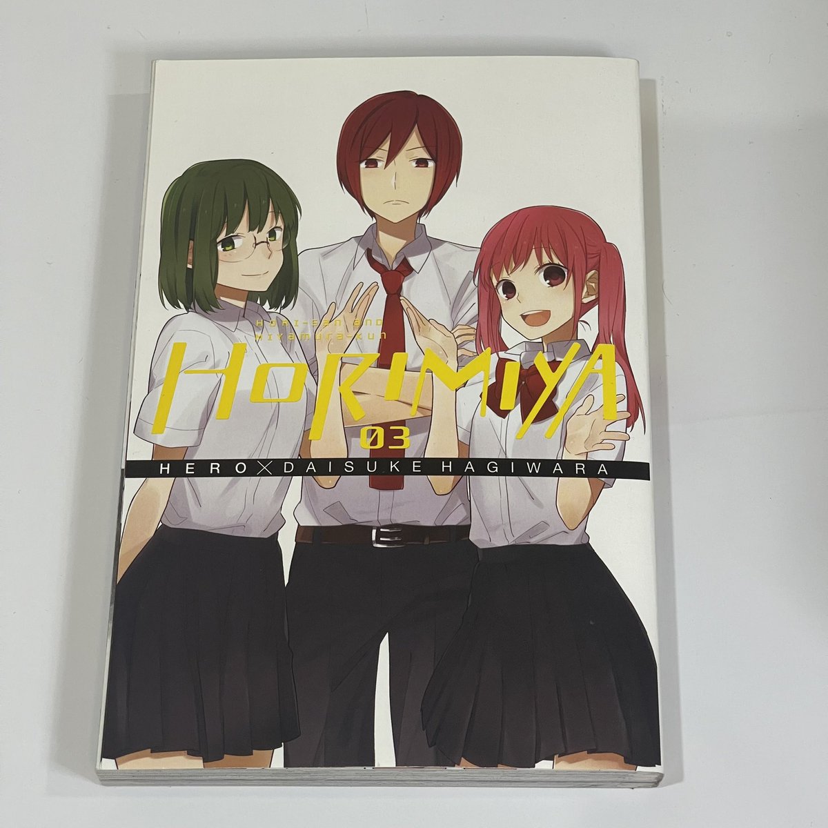 nyucartz's tweet photo. ꒰ 🛒 ꒱ — wts lfb #nyucartz_sells 

🗯 horimiya manga vol 3,7,12

⟶ RM33 each
⟶ condition 9.5/10

#pasarAnimeMY #pasaranime https://t.co/nXXsLCidOJ