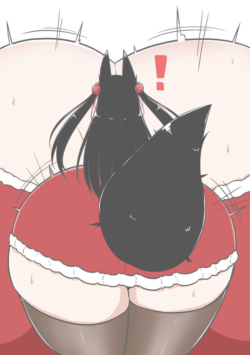 むちむちサンタコスのおきつねさん🦊🎅🍈💥 