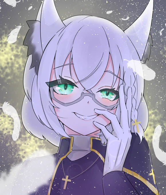 シスター白上 #絵フブキ 