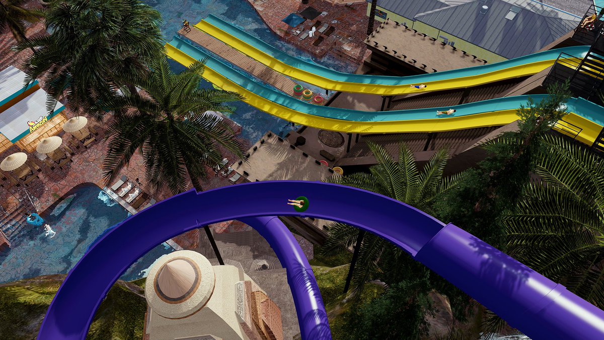 An xmas surprise from me - Water Slide Networks are coming to the Workshop for the first time in the New Year! This is just one part of a collection of assets, will share more details over coming days. Global collab Video coming 2nd Jan #CitiesSkylines <a href="/ColossalOrder/">Colossal Order</a> <a href="/CSN__7/">Cities Skylines News 7</a>