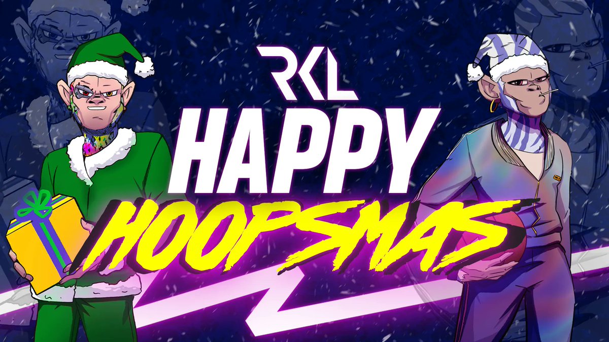 From all of us at the Rumble Kong League, we wish you and your family a happy hoopsmas &amp; a healthy holiday szn. Take time to rest up, we'll see you on the court soon. 🏀 ❄️