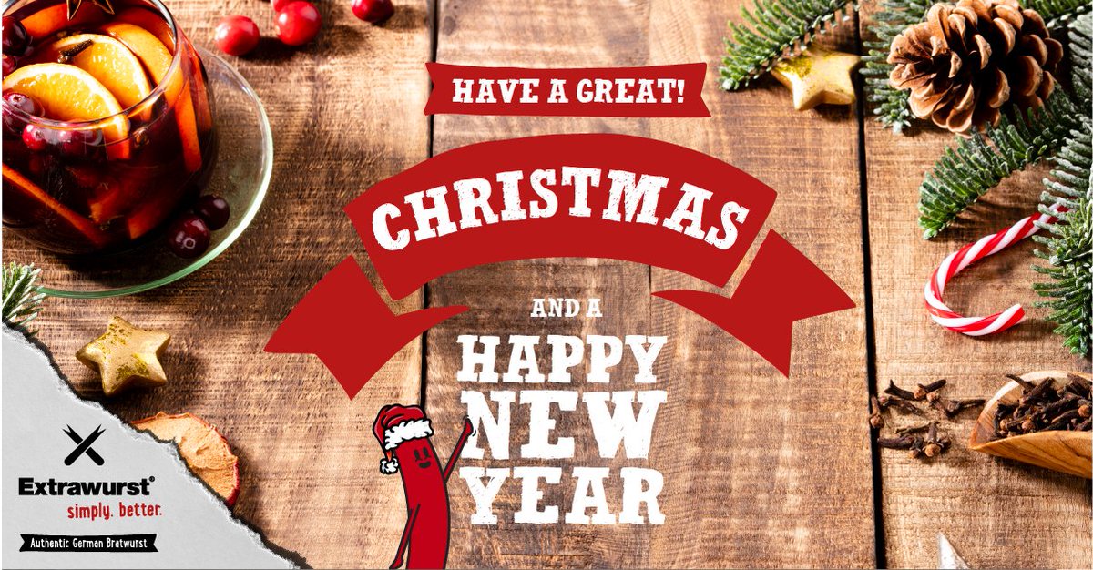 Merry Christmas and a happy new year from Extrawurst

#happychristmas #happyholidays