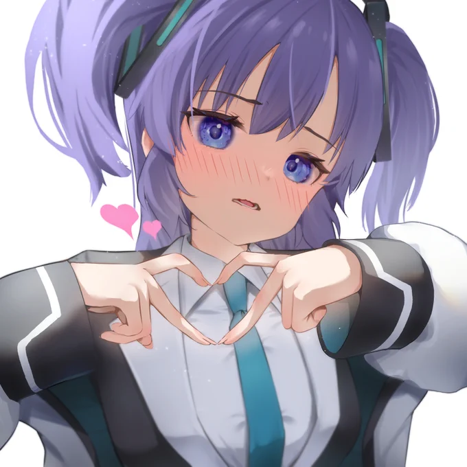 #ブルアカ  #ユウカ こ…こうですか…? 
