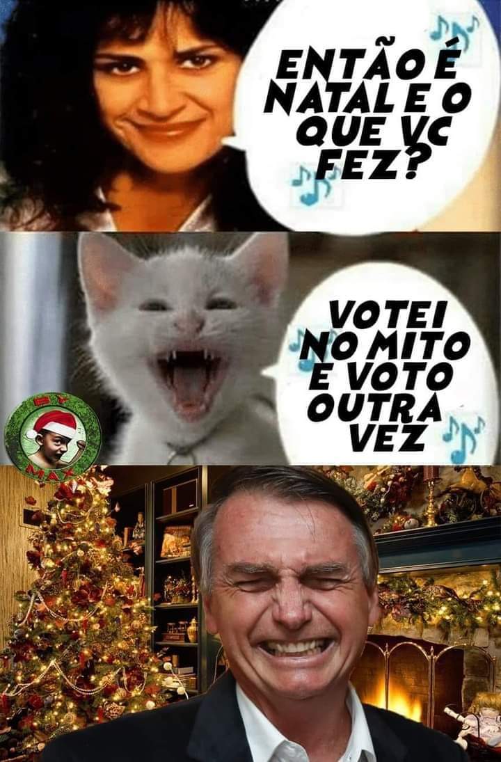 Minha nova versão para esta música "clichê de Natal"... 💚💛💚💛