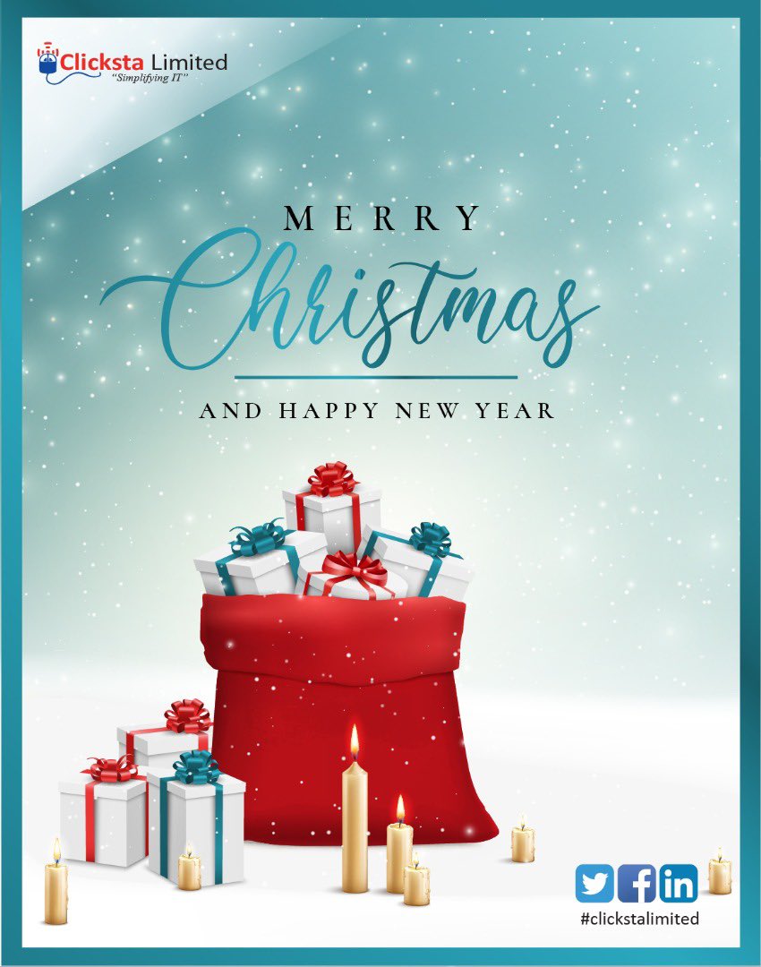 ClickstaLimited's tweet image. It is that time of the year again when we get together with our loved ones to make Merry. May ur celebrations be full of peace, lots of joy, love, laughter &amp;amp; fond memories. Thank U for choosing #Paulmuzungu . We look forward 2 serving U better. Merry Christmas &amp;amp; Happy New Year