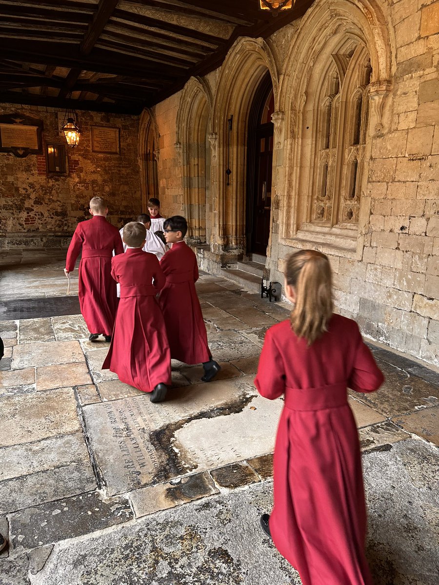 Happy Christmas from our wonderful choristers.