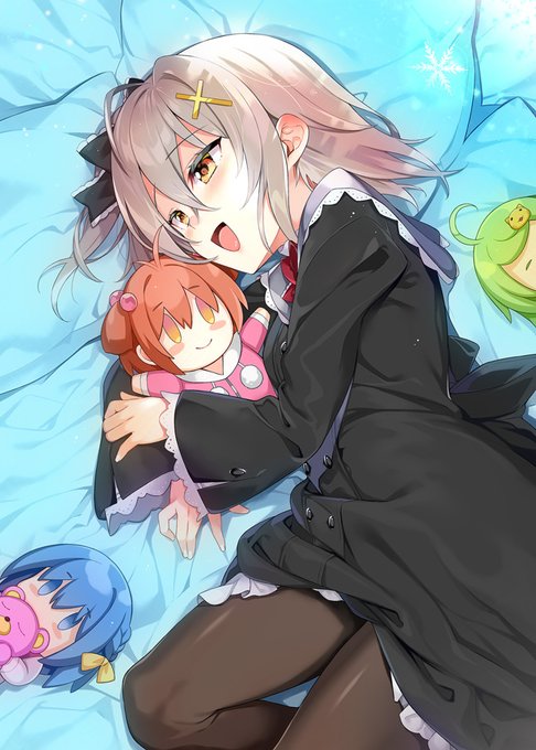 #C101
げろちゃん(@gerochanoe)さんとこのアス永遠本総集編の表紙を描きましたよ
アス永遠は声優さんがめちゃ豪華なエッチなゲームだよ 