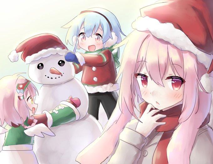 「クリスマス 雪だるま」のTwitter画像/イラスト(新着)｜4ページ目