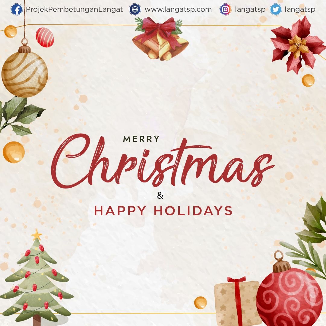 LangatSP's tweet photo. Wishing you peace, joy and unconditional love at Christmas and always. Happy Holiday! 

@JPPKasa 
@NRECC_Malaysia https://t.co/afWv9a7LEY