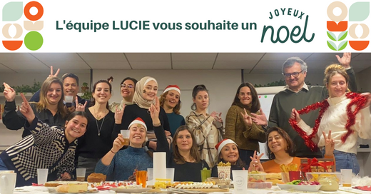 L'équipe LUCIE vous souhaite un joyeux noël et de belles fêtes de fin d'année ! 🎄🎅