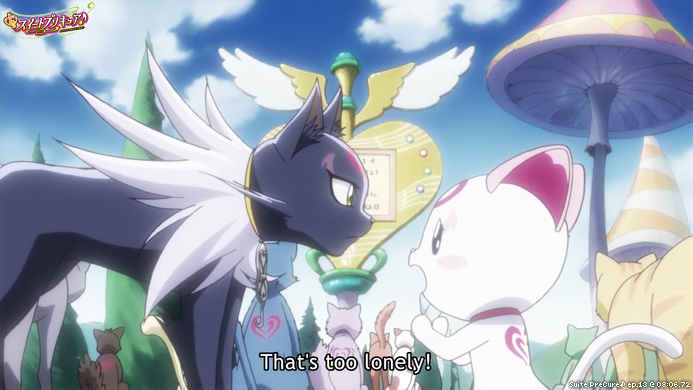 Suite PreCure♪ ep.13 @ 08:06.72
"That's too lonely!"
#PreCure