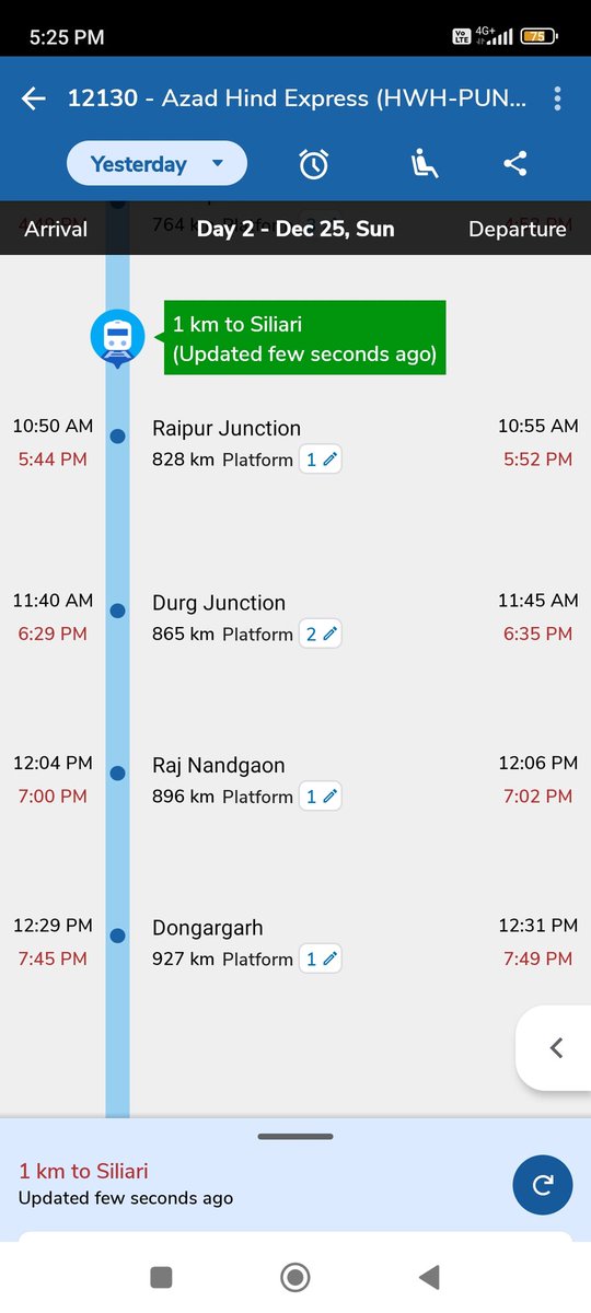 jKolhe14's tweet photo. Itna late kyu chalate ho yaar gaadi.. 12 baje ki gaadi shaam ho gayi abhi tak nahi aayi.. Kab ayegi ??
#AzadHindExpress 12130 @IndianRailMedia
@IRCTCofficial #indianRailways https://t.co/kyBKM1GE5r