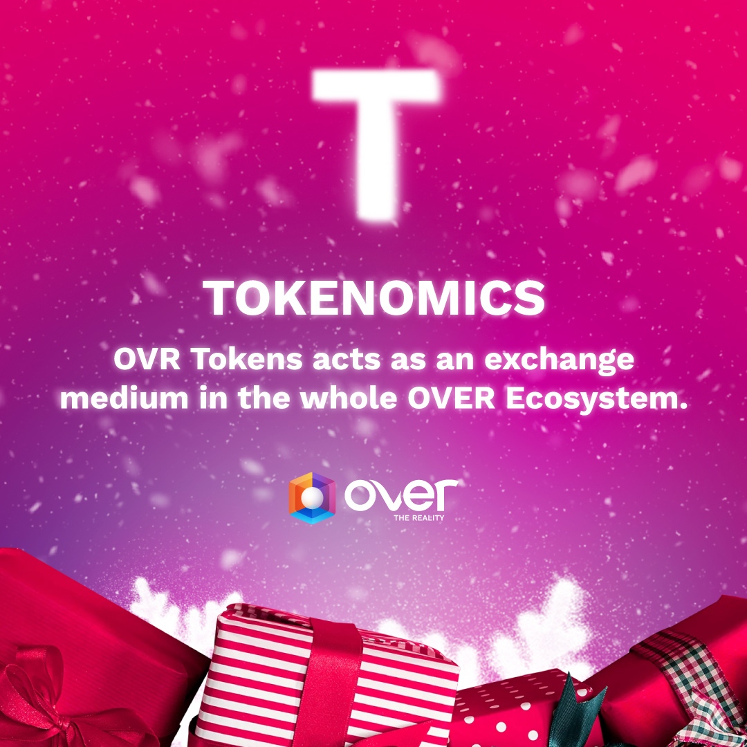 OVRtheReality's tweet image. 🥳 #OVERAlphabet

🎄Day 20
T = Tokenomics
🌀 A portmanteau of “token” &amp;amp; “economics”, tokenomics is key to evaluating the future prospects of any blockchain project.

The OVR Token is a utility token based on the ERC-20 standard &amp;amp; acts as an exchange medium in the OVER ecosystem.