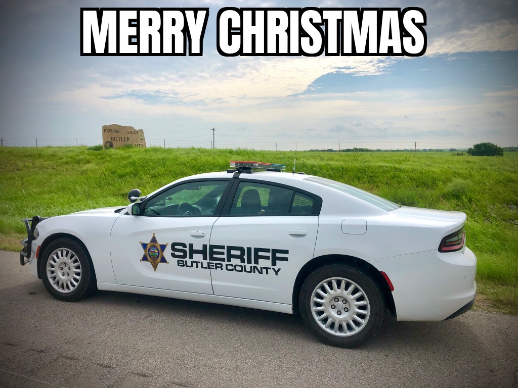 To all of those who live in Butler County, those who visit and those who pass through. Merry Christmas from all of us. Christmas brings hope to us all. We pray that you are able to find Hope in this Christmas season.