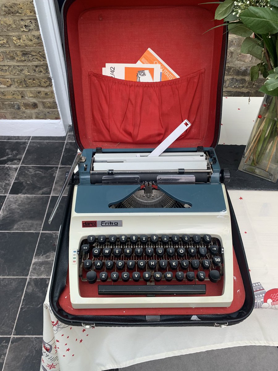 Merry Christmas all! My parents heard me when I said I wanted to slow down when writing and take more care and time. Literally the best present I’ve ever received!