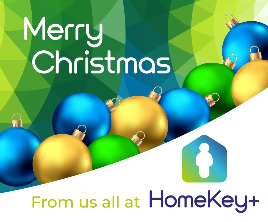 We wish you all a Merry Christmas from everyone here at HomeKey+