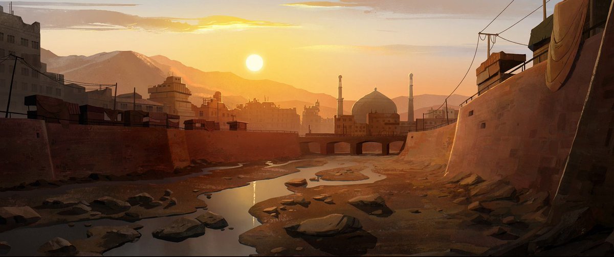 「The Breadwinner Original Concept Art Col」|IAMAGのイラスト