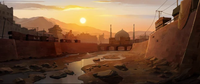 The Breadwinner Original Concept Art CollectionGallery and Details :  