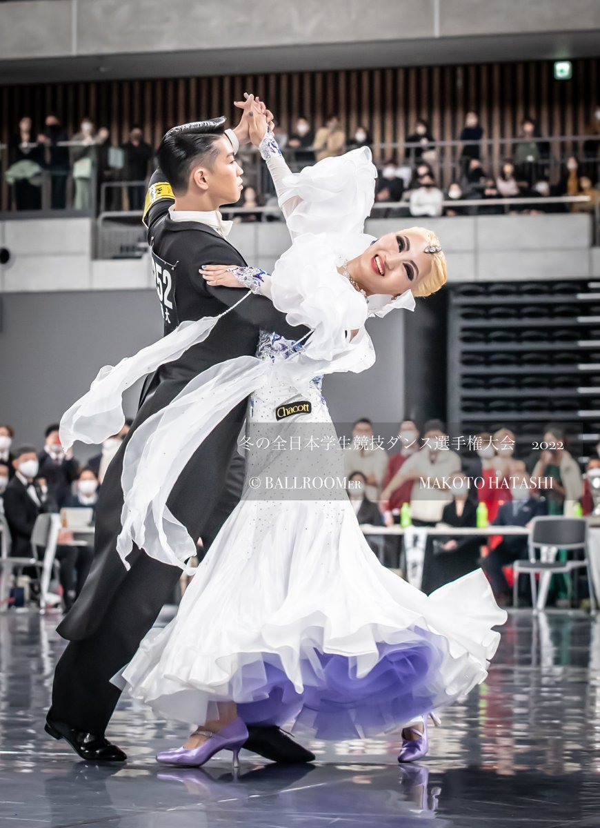 第67回全日本学生競技ダンス選手権
#冬全2022
Waltzの部　第5位
電気通信大学
雨宮・浅井組