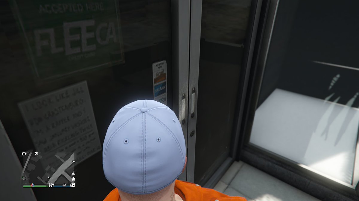 rickyprestidge's tweet photo. @TezFunz2 any idea what this hand written note says? It's on the door of one of the new garages that is going to be drip fed. https://t.co/i7dMISuaZG