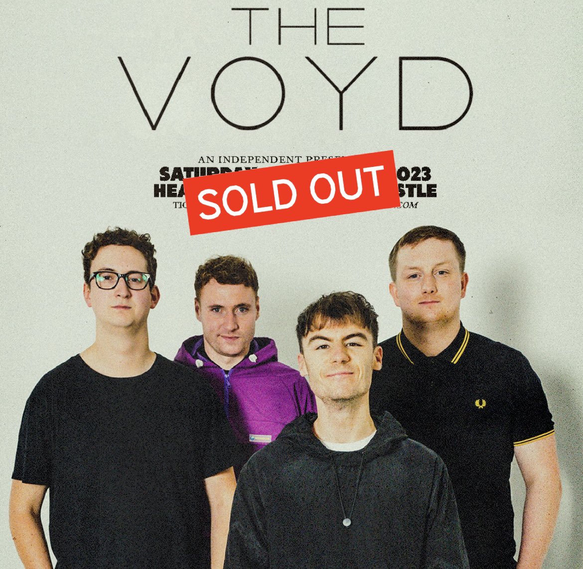 thevoydofficial's tweet photo. SOLD OUT!!

Well that didn’t take long 😂
Thank you so much everyone, see you all in March ❤️

Second date to be added? 👀 https://t.co/C7FFT08Kx5