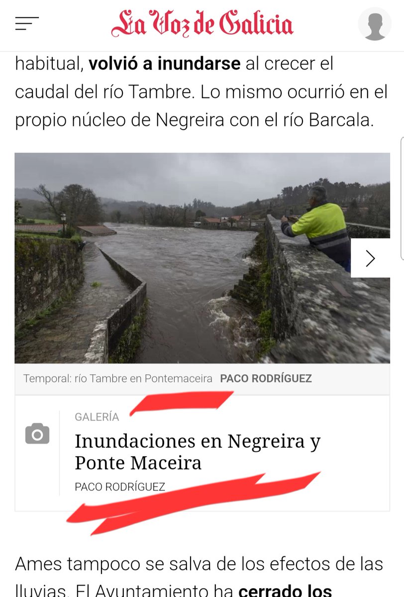 ToponimoGalego's tweet photo. #TopónimoDeturpado por @vozdesantiago @lavozdegalicia
#Pontemaceira-NON
"Ponte Maceira"-TAMPOUCO
https://t.co/BYOGZLw0e4
#TopónimoGalego:
#APonteMaceira "A Ponte Maceira"
@NegreiraC @concellodeames #ACoruña (A Coruña) https://t.co/M0kOU0vBEl