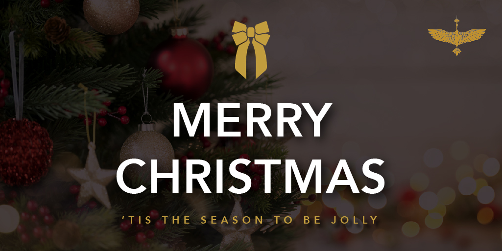 To those who celebrate, we wish you a very merry Christmas and a happy holiday season.