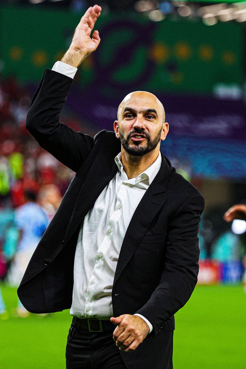 ActuFootAfrique's tweet image. Walid Regragui : " À tous ceux qui veulent intégrer l'Équipe Nationale, il va falloir prouver avoir le niveau pour jouer pour la 4ème meilleure nation du monde. " 🇲🇦👊🏽