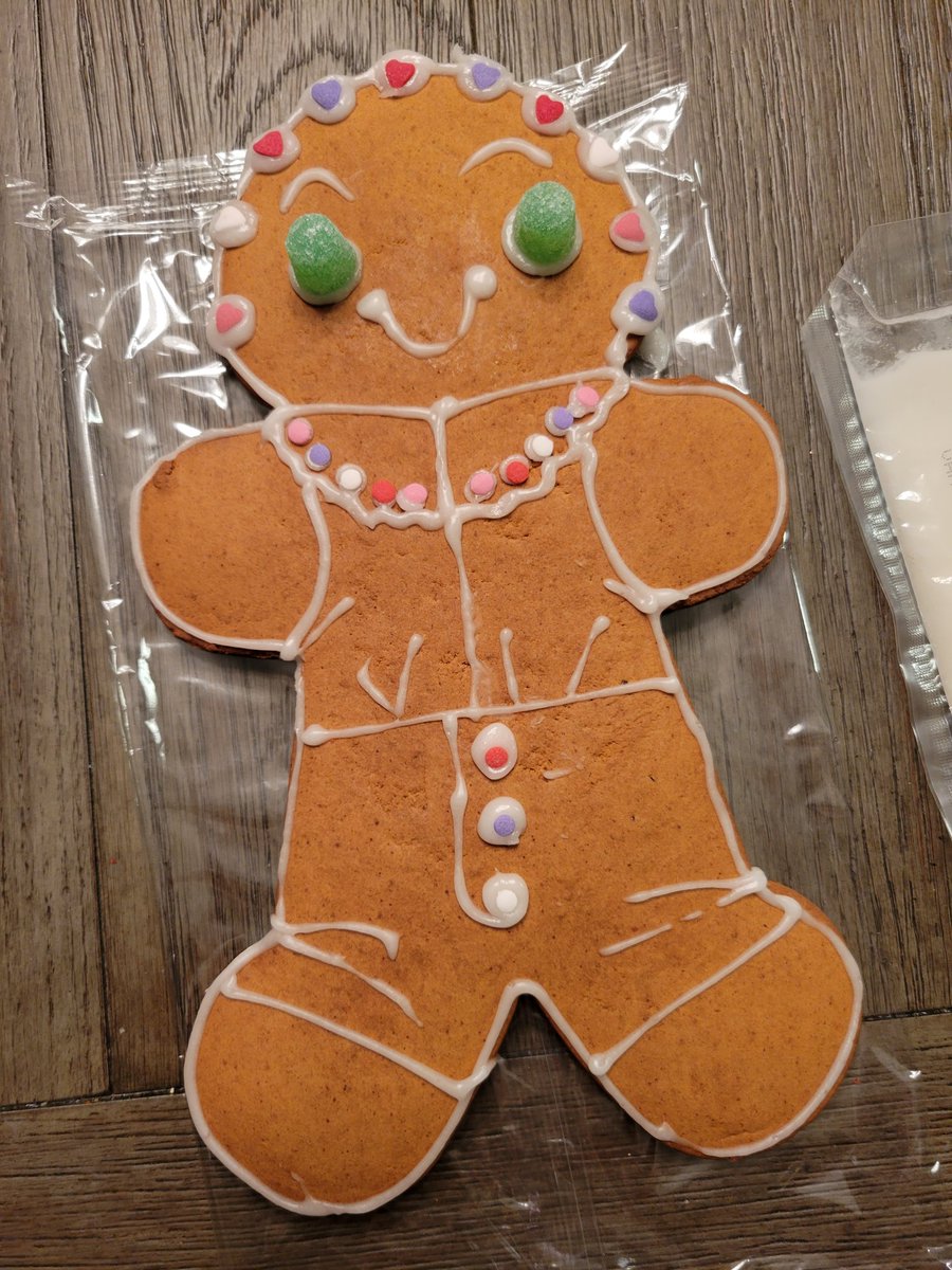 Hydrocyde's tweet photo. It's crimus! I made a gingerbussy man! https://t.co/AVIGBFV05l