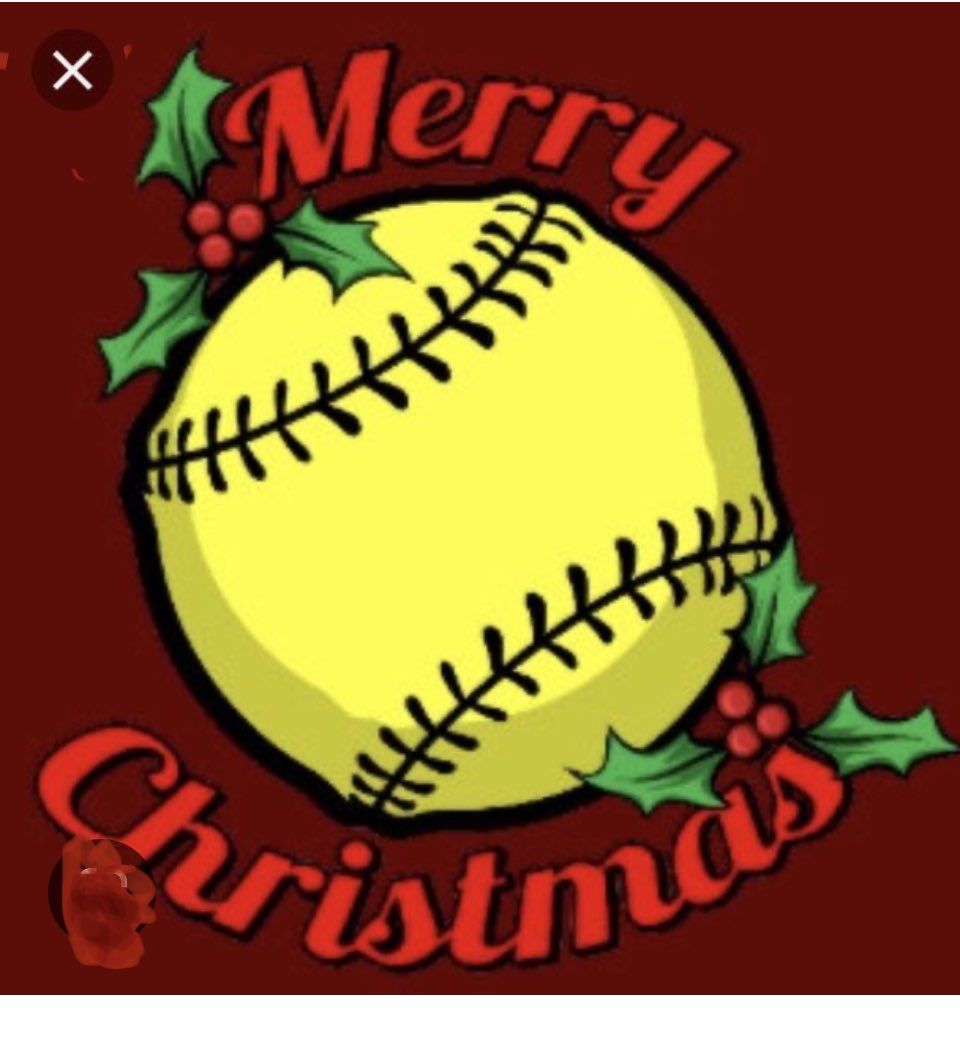 Merry Christmas to our softball family.