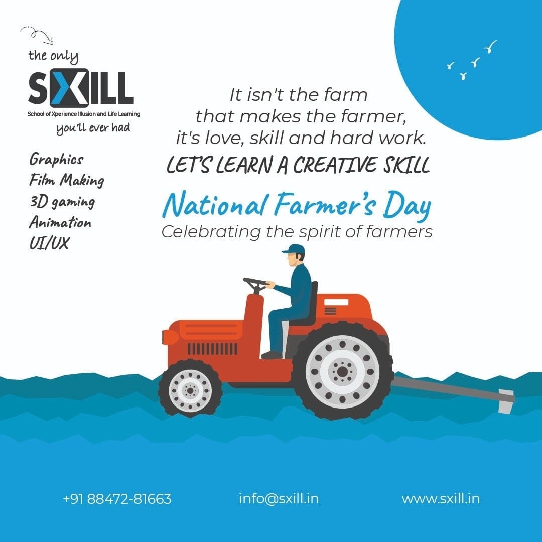 sxill_school's tweet photo. Spend a day on a farm, and see how skilled farmers grow you food. SXILL wishes you a great and happy National Farmers Day!
#farmersday #farm #farmer #farmers #nationalfarmerssday #skill #skilling #skillset #skillindia #sxill #sxillschool #uxskill #uxsxill #skillday #skillsday https://t.co/mCasTqzhD8