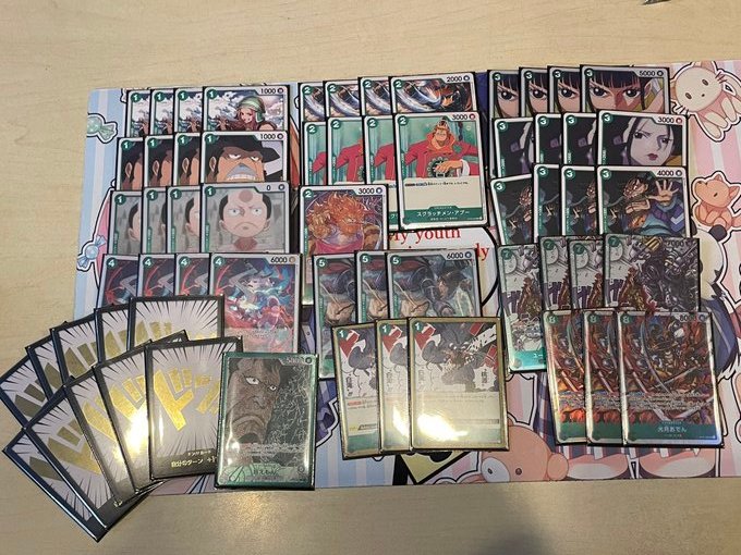 ワンピースカード 緑錦えもん デッキ 二重スリーブ付き | adcmed.com