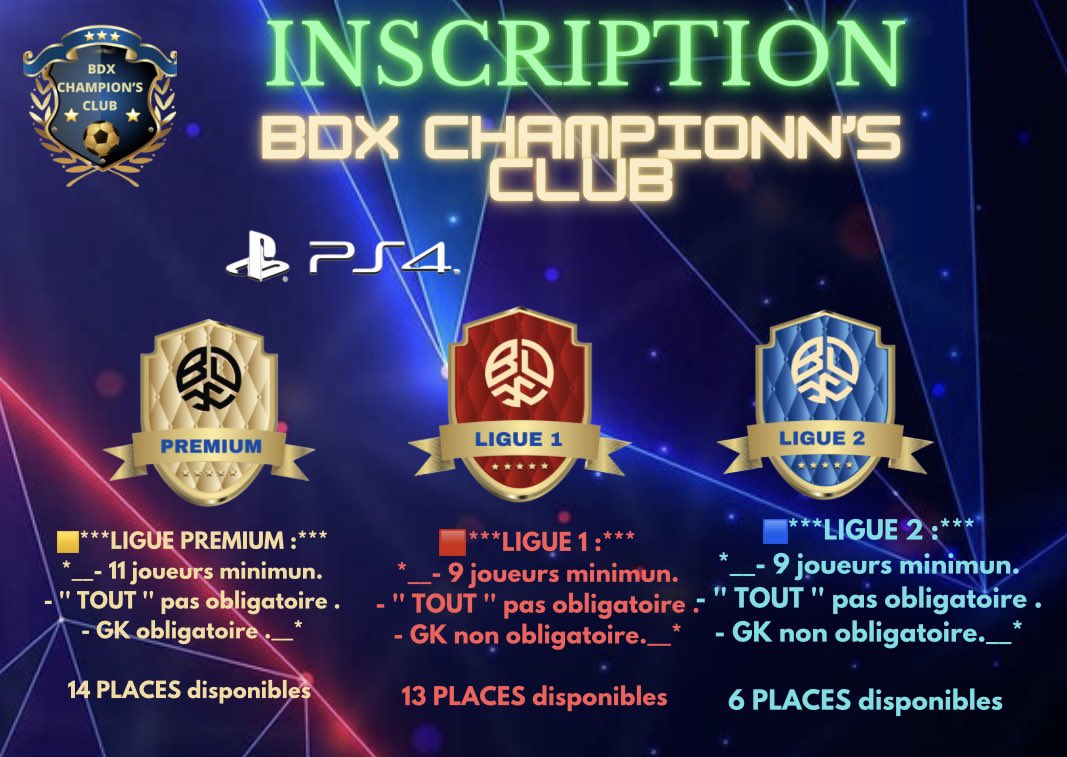 ⚽️ BDX CHAMPION’S ⚽️ tweet media