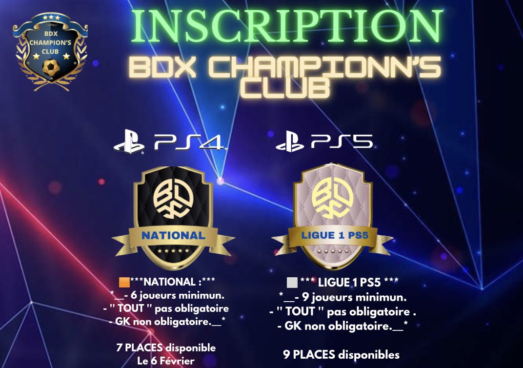 ⚽️ BDX CHAMPION’S ⚽️ tweet media