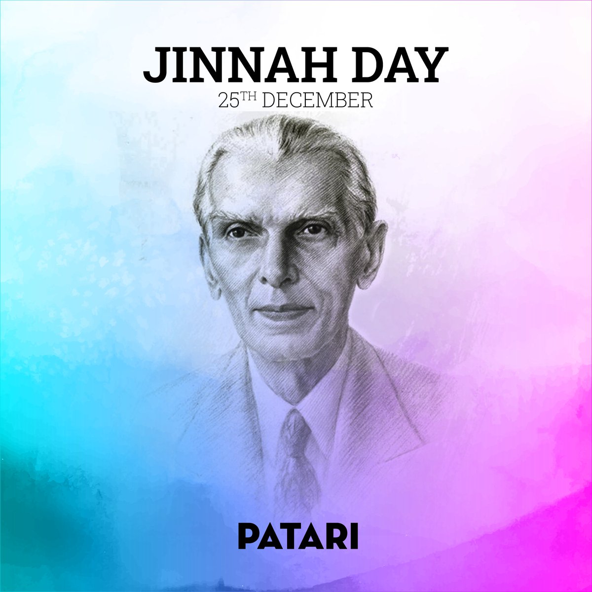 Happy Birthday Quaid-i-Azam.  

1876 - 1948

Quaid-i-Azam Mohammed Ali Jinnah, founder and builder of the nation of Pakistan, who was born in Karachi.