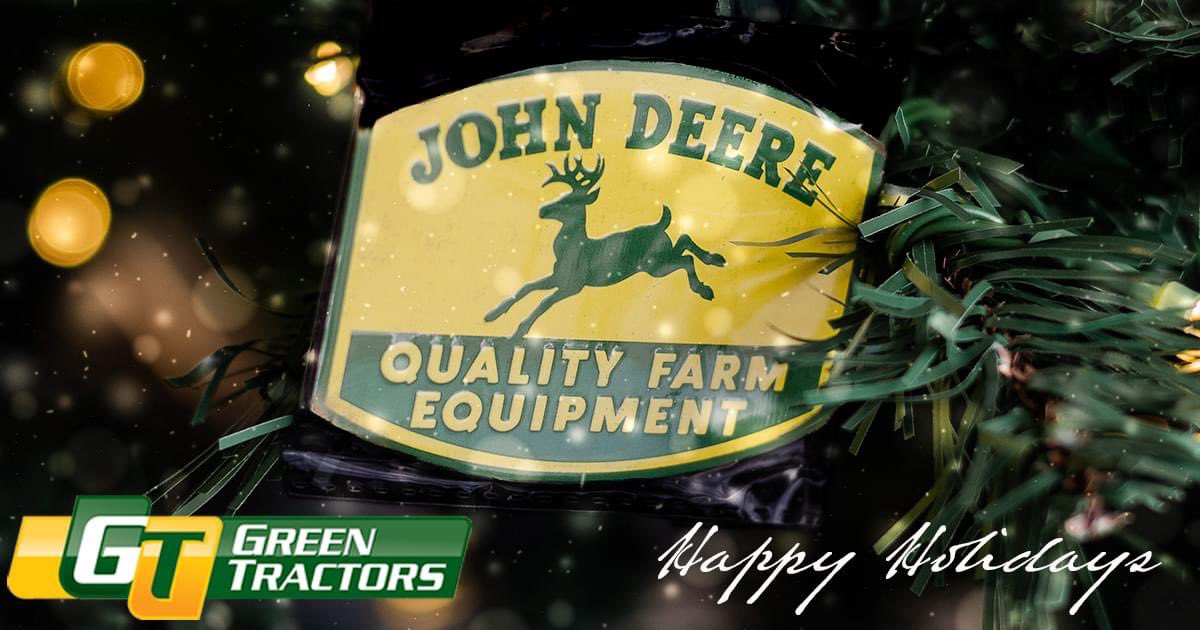 As the Holidays are Upon us, we wish you and yours a very Merry Christmas - from the entire Green Tractors team!