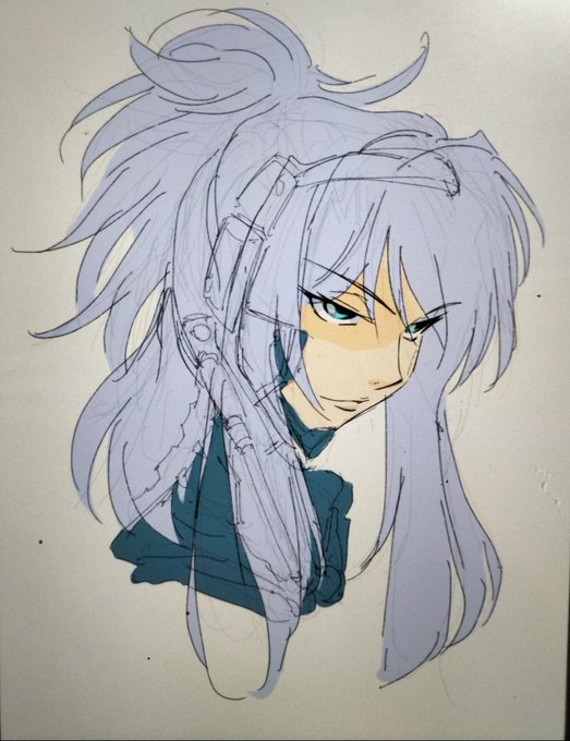 まだまだイメージ固めの段階ですがキョーマ様に頂いたリクエスト用の進捗です。
イギリス製DPDロボ娘で2号さんと同じサイボーグ娘さんになります(⁠◍⁠•⁠ᴗ⁠•⁠◍⁠) 