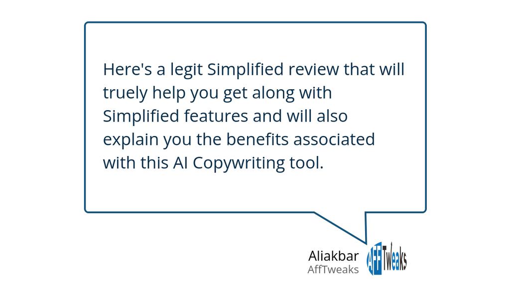 Afftweaks_'s tweet image. Simplified is a powerful tool that allows you to create, plan, and publish content in a simple and organized way.

Read the full article: Simplified Review 2022: #1 AI Copywriting Tool [Eveything to Know]
▸ lttr.ai/6NlH

#aitool #AiCopywriting #AiCopywritingTool